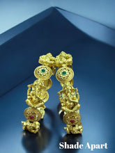 Bangle Golden with Ganpati idol